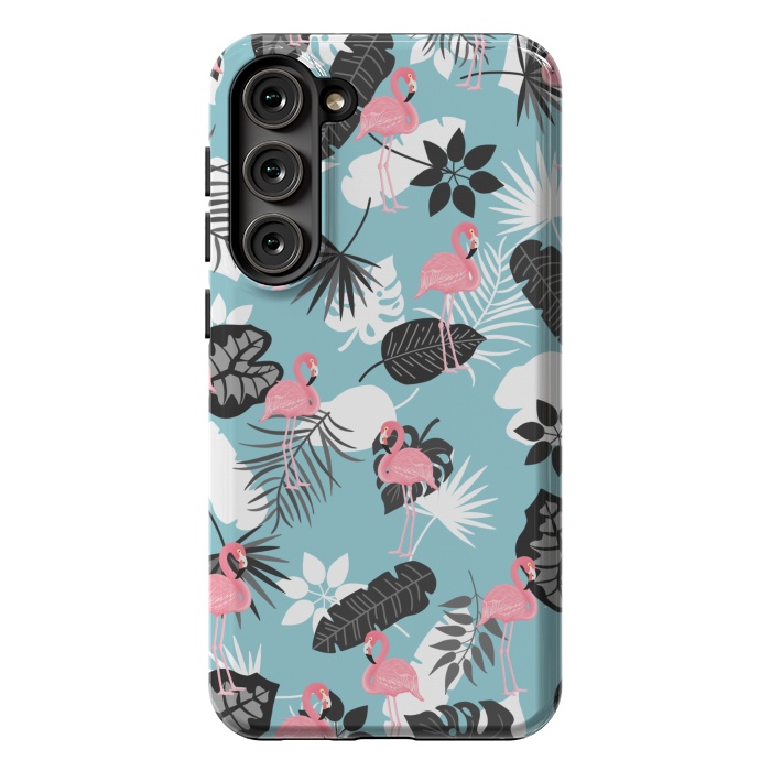 Galaxy S23 Plus StrongFit Pink flamingo by Jms