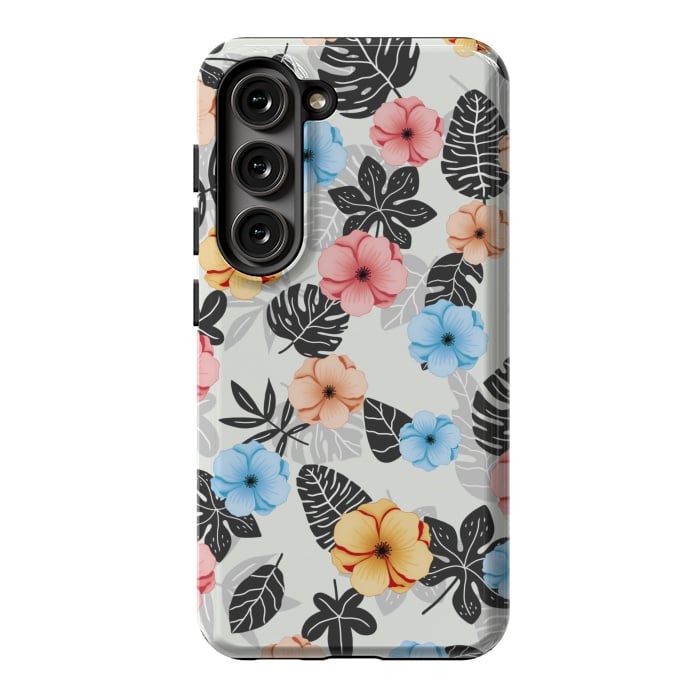 Galaxy S23 StrongFit Tropical patterns by Jms