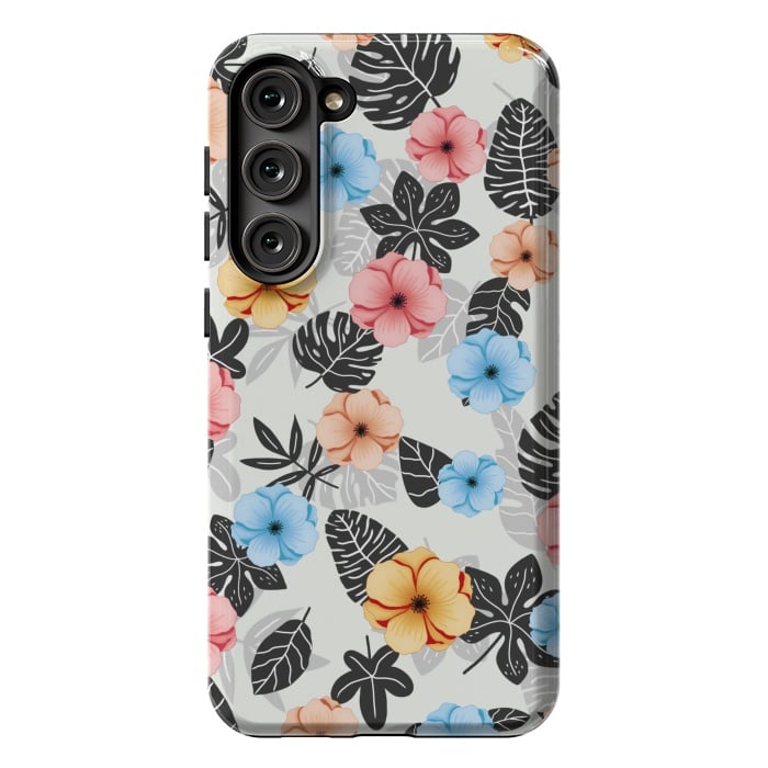 Galaxy S23 Plus StrongFit Tropical patterns by Jms