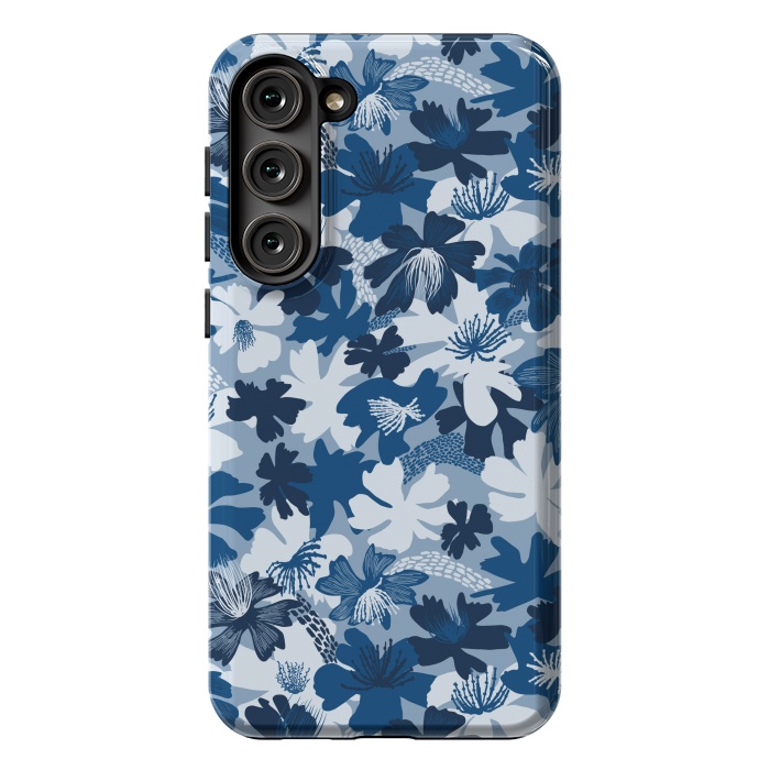 Galaxy S23 Plus StrongFit Barely blue by Nina Leth