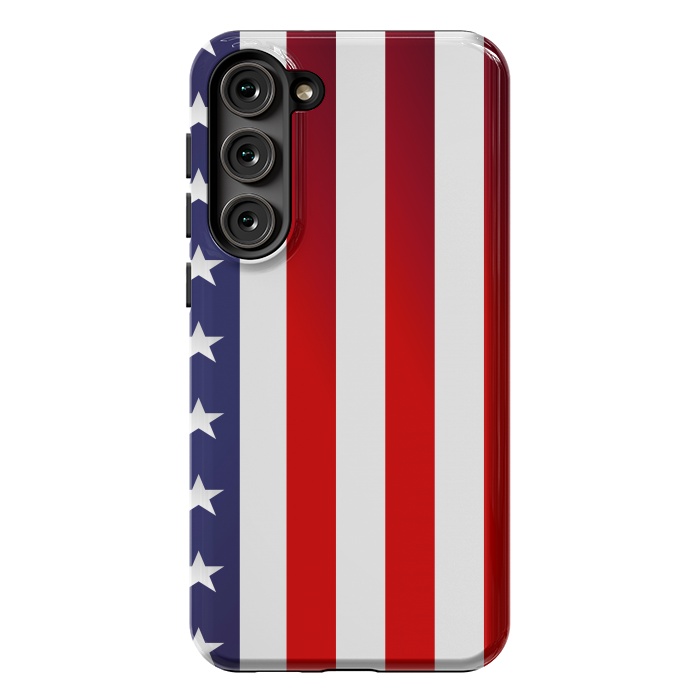 Galaxy S23 Plus StrongFit usa flag by haroulita