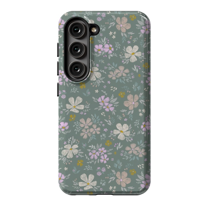 Galaxy S23 StrongFit Spring Bouquet by Tishya Oedit