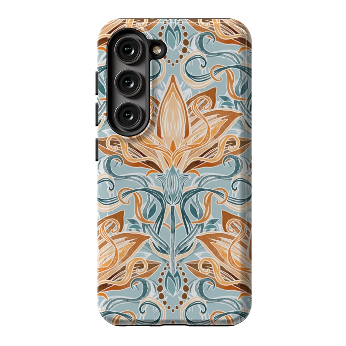 Galaxy S23 StrongFit Autumn Afternoon Art Nouveau  by Micklyn Le Feuvre