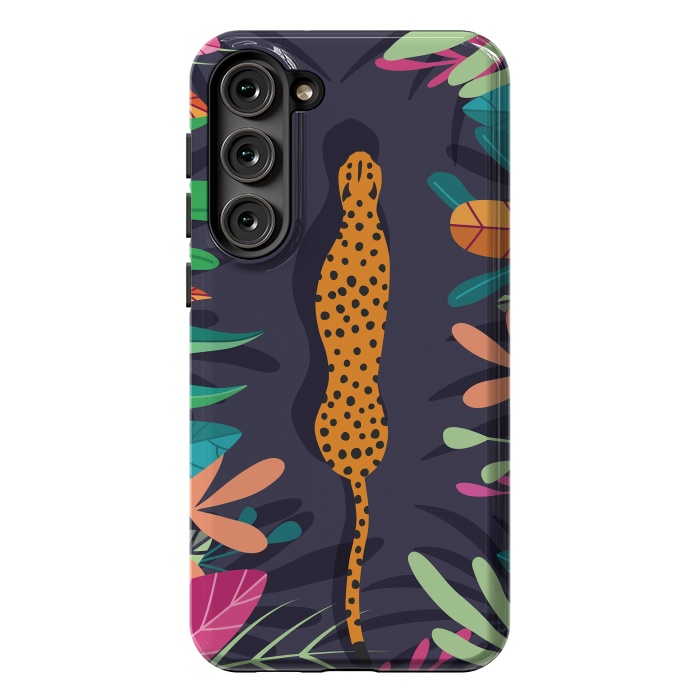 Galaxy S23 Plus StrongFit Cheetah walking in the wild by Jelena Obradovic