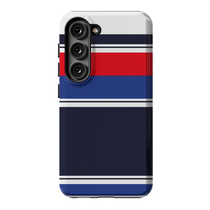 Galaxy S23 StrongFit Blue Casual  by TMSarts