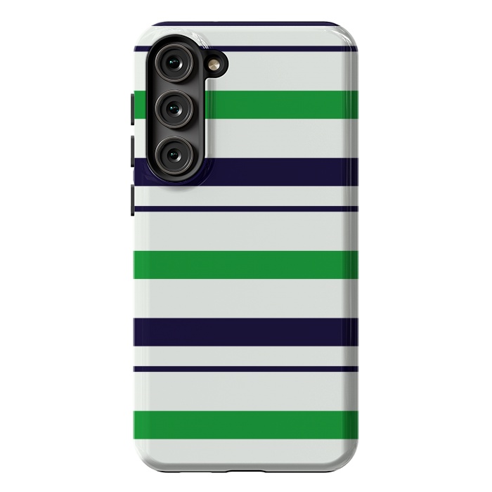 Galaxy S23 Plus StrongFit Green White by TMSarts