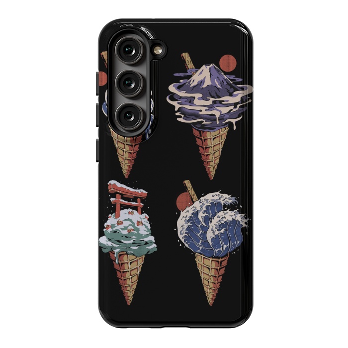 Galaxy S23 StrongFit Japanese Ice Creams by Ilustrata