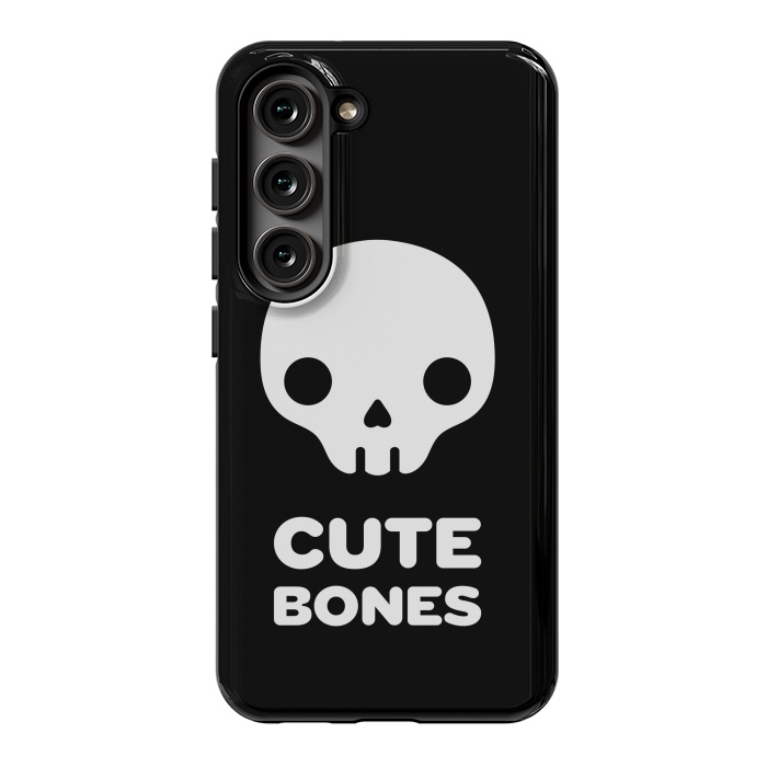 Galaxy S23 StrongFit Cute skull by Laura Nagel