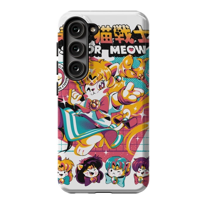 Galaxy S23 StrongFit Sailor Meow II by Ilustrata