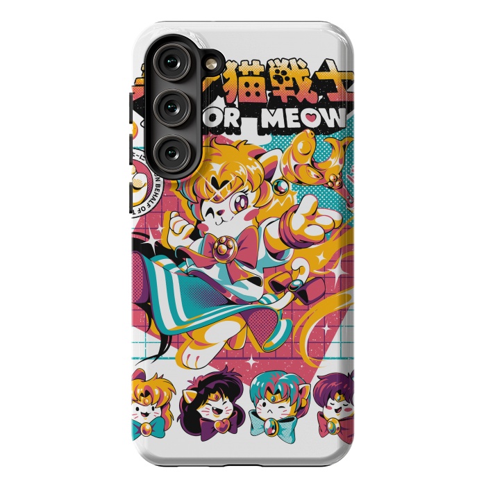 Galaxy S23 Plus StrongFit Sailor Meow II by Ilustrata