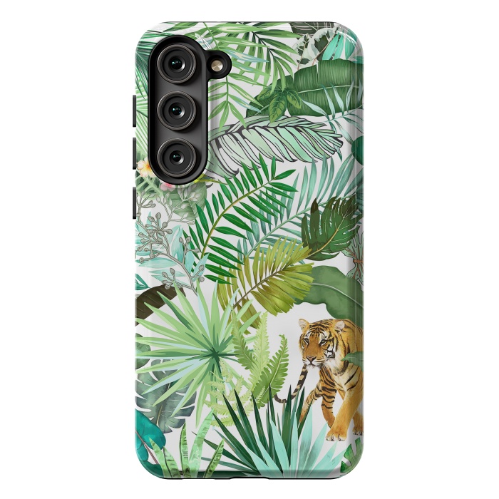 Galaxy S23 Plus StrongFit Jungle Tiger 04 by amini54