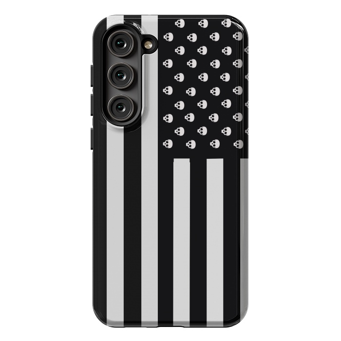 Galaxy S23 Plus StrongFit United Deaths of America by Gringoface Designs