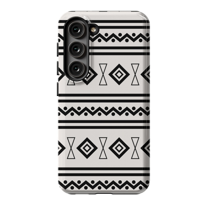 Galaxy S23 StrongFit Doodle Aztec by TMSarts