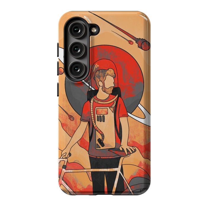 Galaxy S23 StrongFit A traveller of Mars by Steve Wade (Swade)