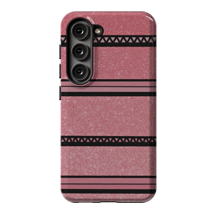 Galaxy S23 StrongFit Dazzling pink by CAS