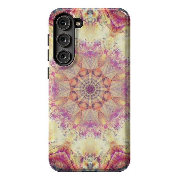 Galaxy S23 Plus StrongFit Abstract Decorative Multicolored Texture by ArtsCase