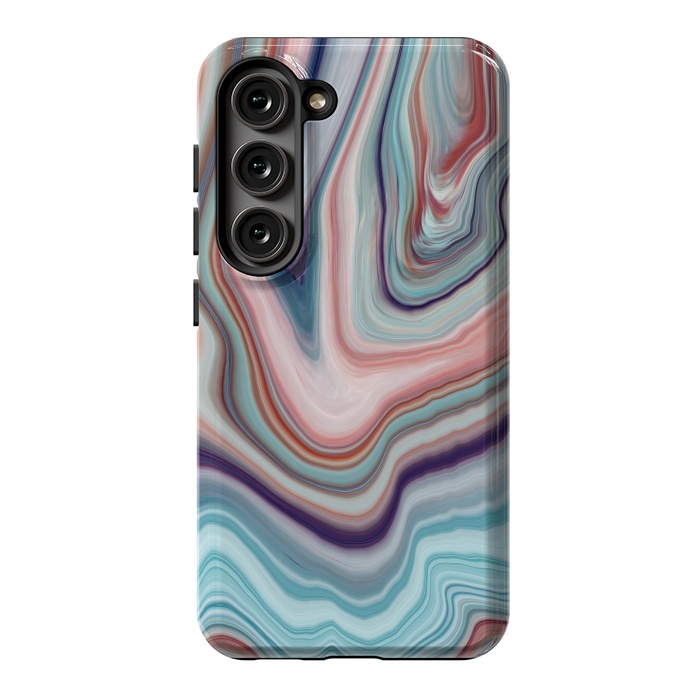 Galaxy S23 StrongFit Abstract Marble Design VI by ArtsCase