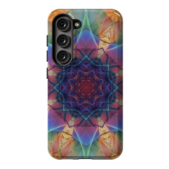 Galaxy S23 StrongFit Ancient Geometry With a Star Field by ArtsCase