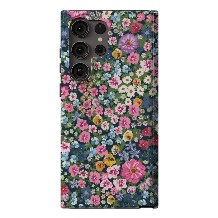 Galaxy S23 Ultra StrongFit Beatiful and Cute Flowers in Different Colors XI by ArtsCase
