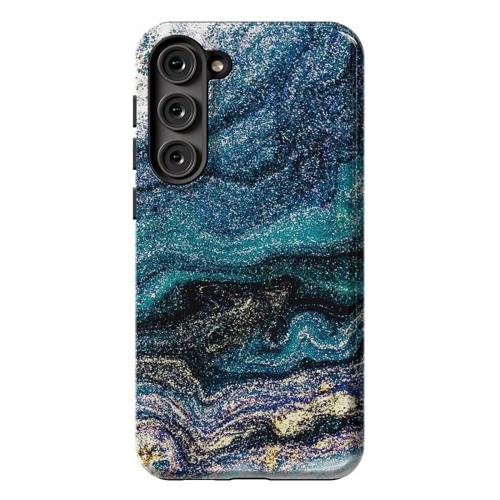 Galaxy S23 Plus StrongFit Beatigul Art Design Marble Paint by ArtsCase