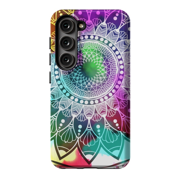 Galaxy S23 StrongFit Digital art Painting and Mandala Graphic Design by ArtsCase