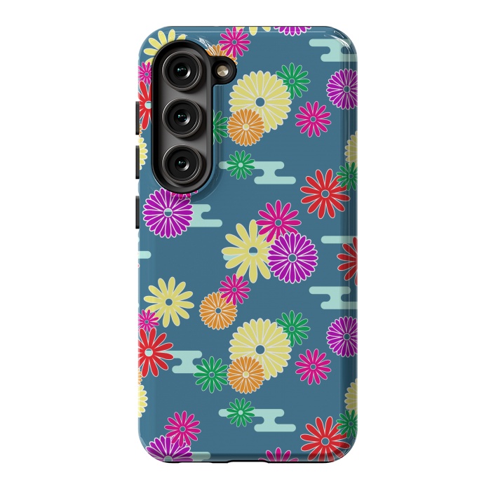 Galaxy S23 StrongFit Flower Objects by ArtsCase