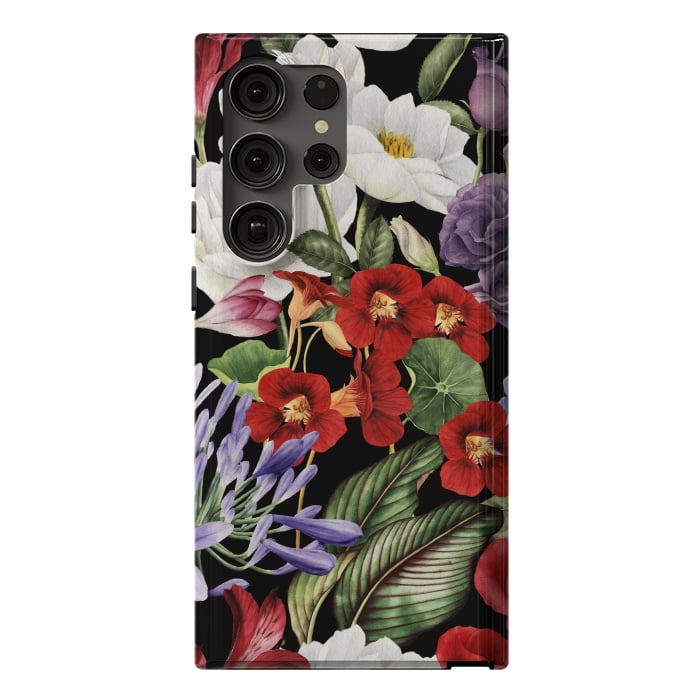 Galaxy S23 Ultra StrongFit Design Floral Pattern II by ArtsCase