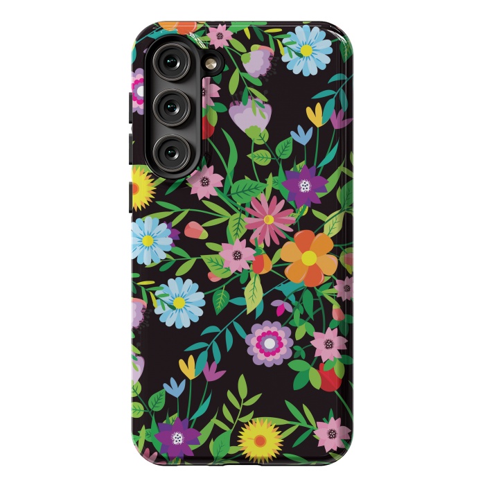 Galaxy S23 Plus StrongFit Pattern Doodle Spring by ArtsCase