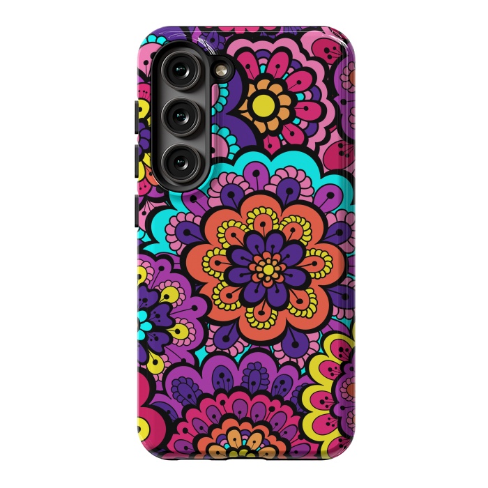 Galaxy S23 StrongFit Patterns Doodle Spring XII by ArtsCase