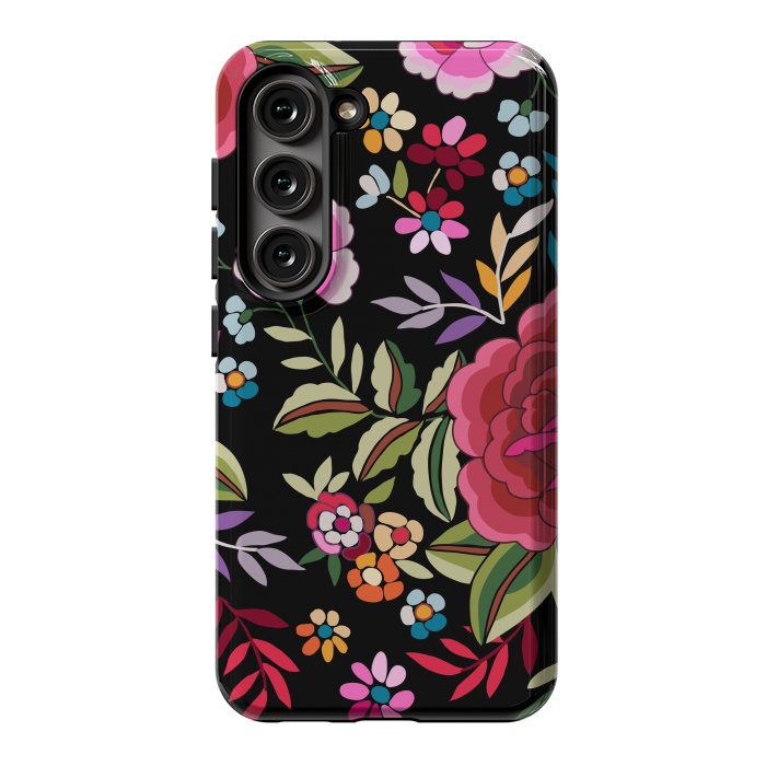 Galaxy S23 StrongFit Sweet Pink Flowers by ArtsCase