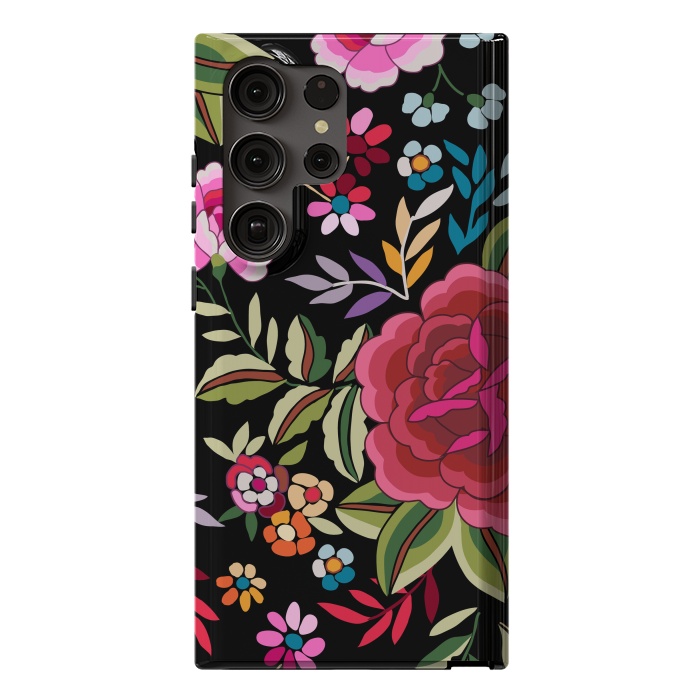 Galaxy S23 Ultra StrongFit Sweet Pink Flowers by ArtsCase