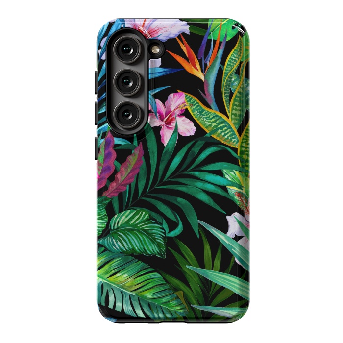 Galaxy S23 StrongFit Tropical Exotic Pattern by ArtsCase