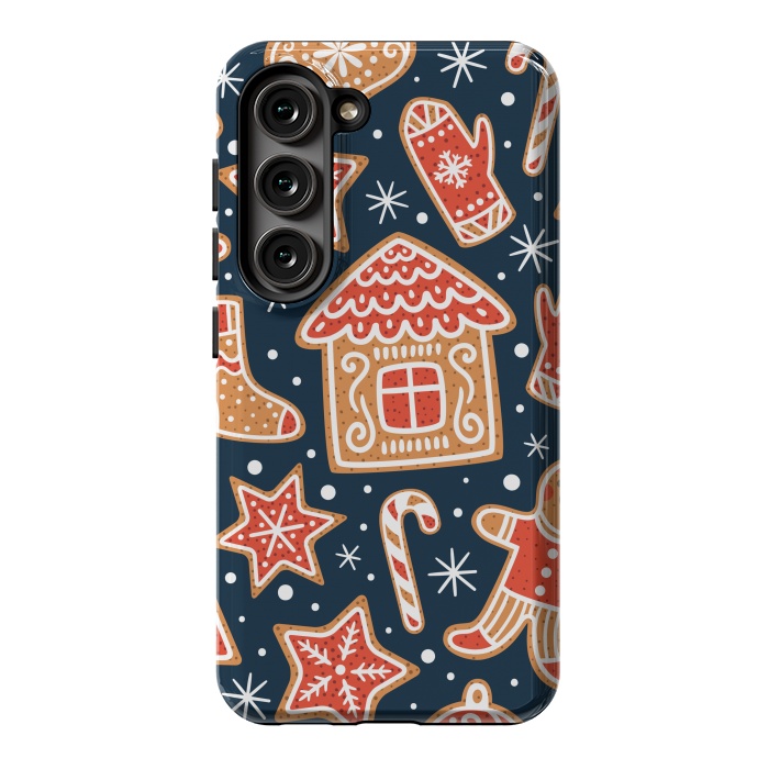 Galaxy S23 StrongFit Hello Christmas by ArtsCase