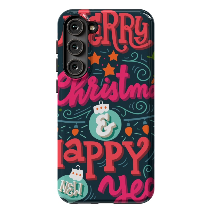 Galaxy S23 Plus StrongFit Merry Christmas and Happy New Year 1 by ArtsCase