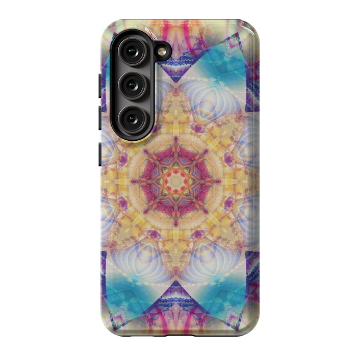 Galaxy S23 StrongFit multicolored Design Pattern by ArtsCase
