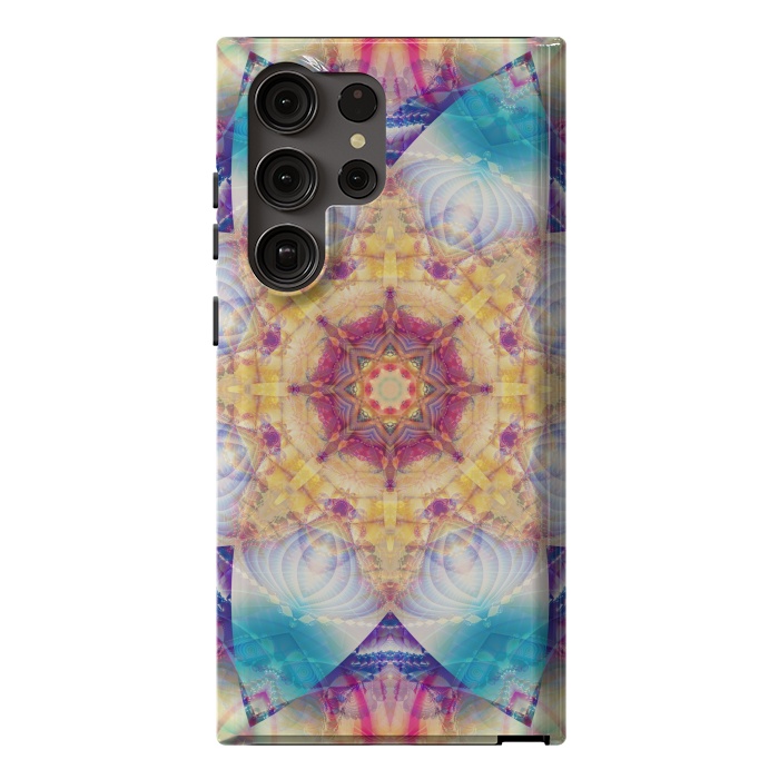 Galaxy S23 Ultra StrongFit multicolored Design Pattern by ArtsCase