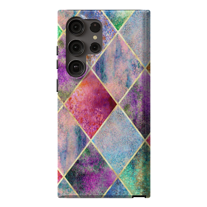 Galaxy S23 Ultra StrongFit Plancha Geométrica Abstracta by ArtsCase
