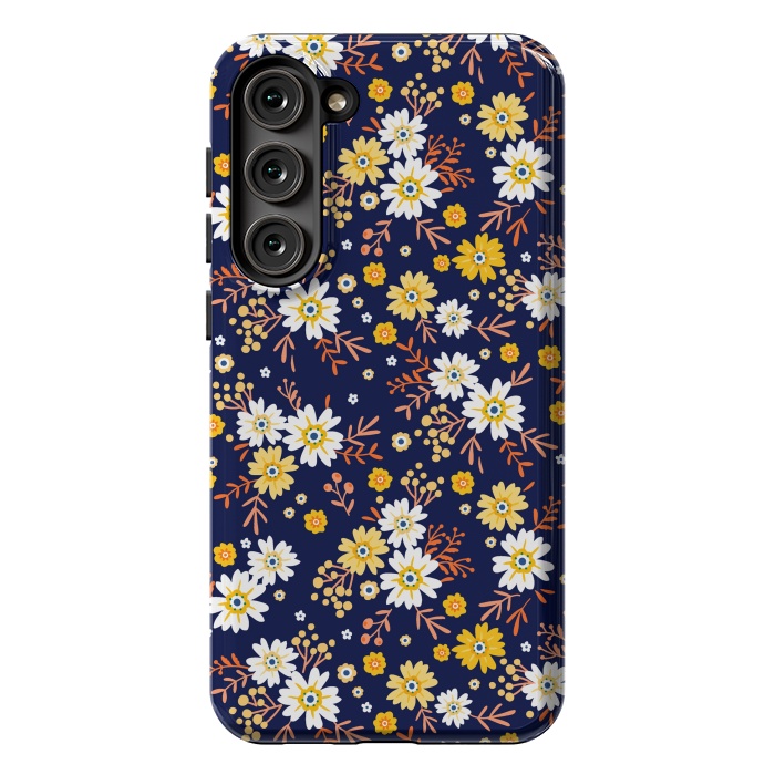 Galaxy S23 Plus StrongFit Small Multicoloured Flowers by ArtsCase