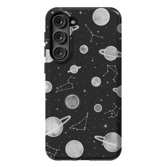 Galaxy S23 Plus StrongFit Aesthetic black&white space by Jms