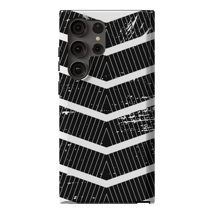 Galaxy S23 Ultra StrongFit Chevron Stripes by TMSarts