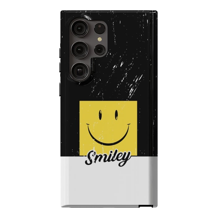 Galaxy S23 Ultra StrongFit Smiley Fun by TMSarts