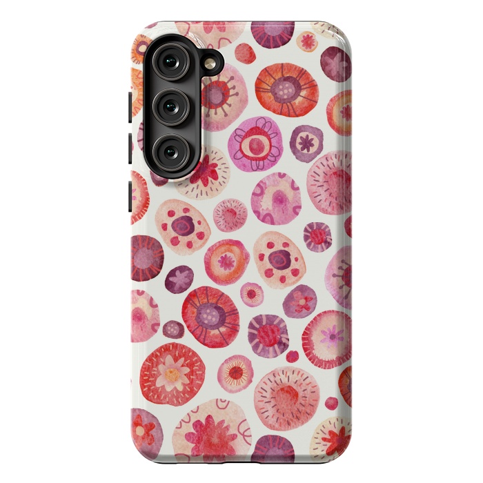 Galaxy S23 Plus StrongFit All the Flowers by Nic Squirrell