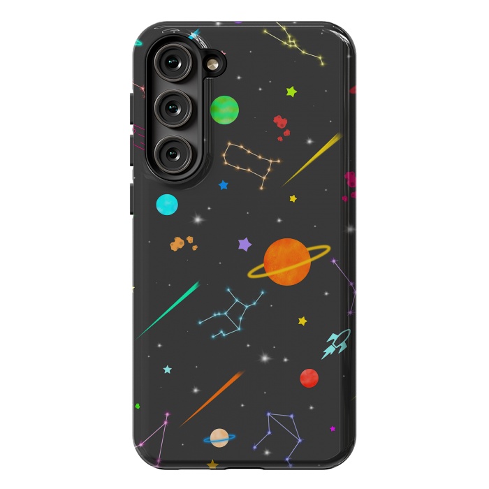 Galaxy S23 Plus StrongFit Aesthetic colorful space by Jms
