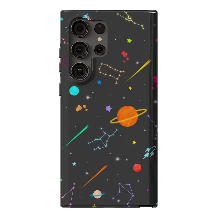 Galaxy S23 Ultra StrongFit Aesthetic colorful space by Jms