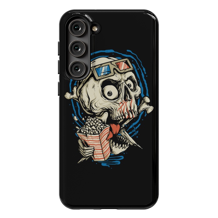 Galaxy S23 Plus StrongFit Skull Snake by Afif Quilimo
