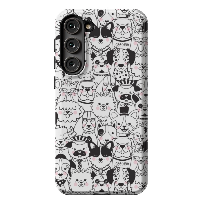 Galaxy S23 Plus StrongFit Puppy Party by Noonday Design