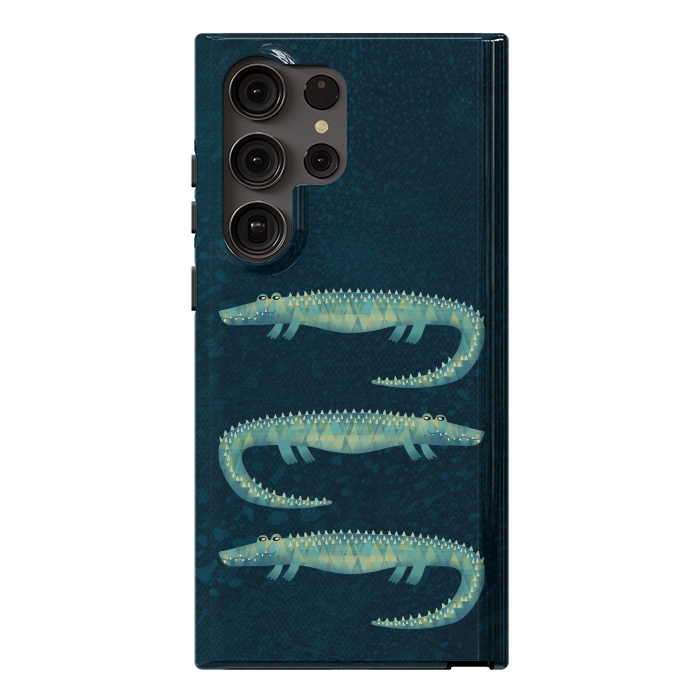 Galaxy S23 Ultra StrongFit Alligator - or maybe Crocodile by Nic Squirrell