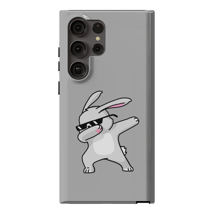 Galaxy S23 Ultra StrongFit Dabbing Easter Bunny by Vó Maria