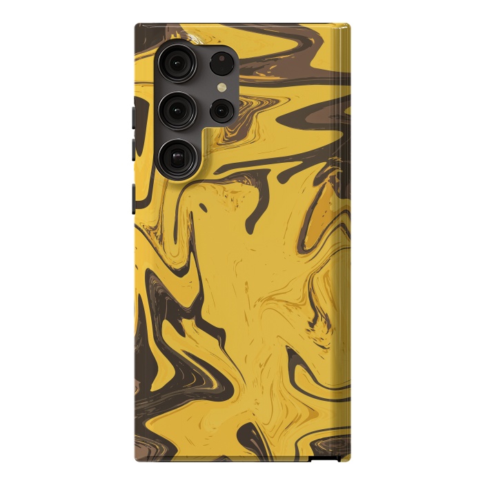 Galaxy S23 Ultra StrongFit Yellowest Abstract by Creativeaxle