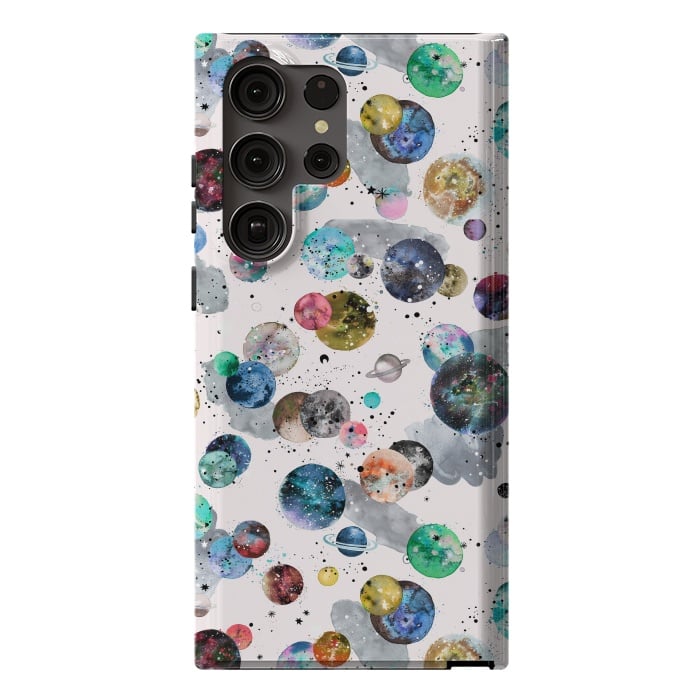 Galaxy S23 Ultra StrongFit Space Planets by Ninola Design